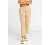 Volcom - Pantalon confortable en coton - Stone Street Pant W Khaki pour Femme en Coton - Taille XS - Kaki Kaki XS