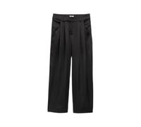 Pantalon festive femme Tom Tailor Lea wide leg Noir 38x30