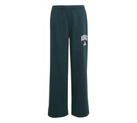 Pantalon fille adidas Pantalon typographique universitaire basic saisonnier pour enfants Vert 9/10 ans