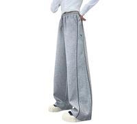 Pantalon Fille été Printemps léger Pantalon de Jogging décontracté pour Filles, Taille élastique, Doux et Confortable, idéal pour l'école et Le Quotidien.