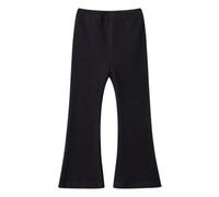 Pantalon Fille éVasé Couche ExtéRieure Extensible Style Jean DéContracté | Pantalon Large Fille Taille éLastique Pantalons Confortable Coupe Ample VêTements À Porter Au Quotidien Pour Automne