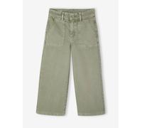 Pantalon fille large MorphogiK medium vert de gris 5A