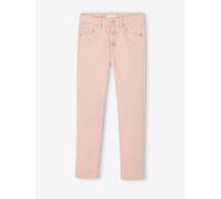 Pantalon fille mom MorphologiK fin rose poudré 12A