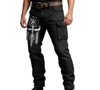 Pantalon Fin Homme Basse Bermuda Stretch Bordeaux Ecossais Relaxed Leger Original Semi Bouton Handicap Olive Slack Transparent Cuisse and Cargohomme 29 Longueur