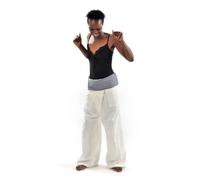 Pantalon Fisherman Thai Creme et... TU