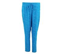 Pantalon Fluide Bleu Et Blanc Femme Manoukian
