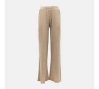 Pantalon Fluide Côtelé Alisky Beige Mel Femme Deeluxe 74