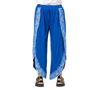 Pantalon fluide femme bohème jersey bleu Thalea L - (40-42)