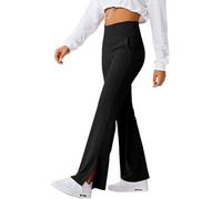 Pantalon Fluide Femme Été Palazzo Évasé Taille Haute Pantacourt Large Léger Pantalons Yoga Chic Ample Bureau Voyage Plage
