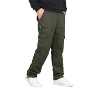 Pantalon Fluide Homme Coton - Jogging Homme Confortable Trousers De Travail Cargo Large Multipoches Trousers Baggy Grande Taille Plein Air Pantalon De Travail Casual