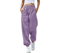 Pantalon Fluide Taille Elastique Droit Boyfriend Gaze Running Capri Pied Tweed Ciel Bouffant Cheville Polyester Complet Belle Solde Delavé 60 Survet Differente Est