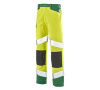 PANTALON FLUO TECH JAUNE FLUO / VERT AMAZONIE HAUTE VISIBILITE CEPOVETT - 22-9082-8267-720 36/38 (XS)