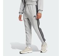 Pantalon French terry 3 bandes Essentials Medium Grey Heather / Black S
