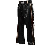 PANTALON FULL CONTACT 2 BANDES NOIR GOLD MB55 190 cm