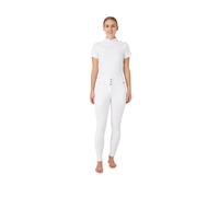 Pantalon full grip de concours d'équitation taille haute femme B Vertigo Meghan Blanc 40