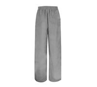 Pantalon Garçon Automne Hiver en Velours Côtelé,avec Cordon de Serrage Interne Japonais De Loisirs Large Évasé Design Minimaliste Couleur Uni Confortable pour Quotidien