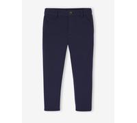 Pantalon garçon cérémonie en maille piquée marine 6A