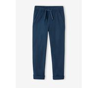 VERTBAUDET Pantalon garçon Coton/Lin léger Bleu Nuit 6A