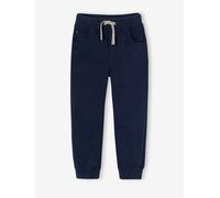 Pantalon garçon jogger facile à enfiler marine 6A
