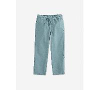 Pantalon garçon retroussable vert émeraude 12A