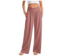 Pantalon Gaze De Coton Femme Indien Hippie D'Elephant Detente Stretch Décontracté Vichy Vente en Ligne Sculptant Pieces Halloween Portefeuille Yoga Chino Femme Rose XL