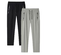Pantalon Glide Palcomfy Glide pour femmes âgées et hommes de plus de 50 ans, pantalon Glidepants - Pantalon extensible unisexe à séchage rapide, 2 pièces B, M