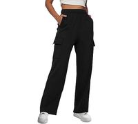 Pantalon Grande Taille Femme Jean Baggy Liberté De Mouvement Cargo Été Coton Pantalons Randonnée Droit Chic Élégant Jogging Et Elegant Elastique Travail Imperméable Blanc Large