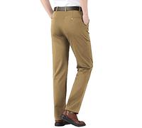 Pantalon habillé à coupe ajustée pour homme, pantalon d'affaires, jambe droite, pantalon de présentation de couleur unie, pantalon formel, pantalon de costume taille haute, pantalon extensible