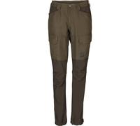 Pantalon Härkila Scandinavian Femme Willow green/Deep brown 36