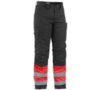Blaklader 18621811 Pantalon d'hiver High Vis, Rouge/Noir, taille C56