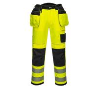 Pantalon haute visibilité multi poches Portwest Vision Jaune 44