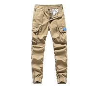 Pantalon Homme, Automne Et Hiver Nouveaux Pantalons De Travail Tendance pour Hommes Version Large De Pantalons Jeans DéContractéS Amples