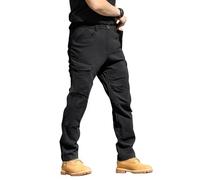 Pantalon Homme Cargo Ample D'été Ceinture Impermeable Hiver Surpantalon Imperméable Classique Travail Bas de Jogging Sport Slim Bas Baggy Randonnée Softshell Pantalon de Travail Homme XXL