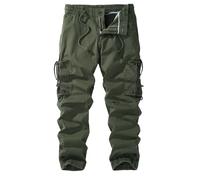 Pantalon Homme Cargo,Pantalon cargo pour le travail en extérieur coupe ample ourlet resserré aux chevilles résistant et respirant idéal au quotidien en randonnée ou en voyage Confortable et pratique