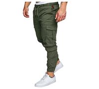 Pantalon Homme Chino Cargo De Travail, Jog Gris, Pants