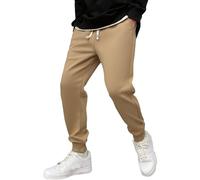 Pantalon Homme Cordon Poches Streetwear Mode Homme Pantalon Épais Respirant Confort Jogger Hommes pour Running Bureau Quotidien Design Athlétique Polyvalent Vêtements Sport Hip-Hop