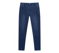 Pantalon Homme Denim Droit Taille Haute Bleu Gris Vintage Décontracté Pantalons Homme Jeans Ajustée Blanc Noir Mode Punk Jeans Automne Hiver Slim Fit Jogging Legging Men Pants Pantalon Baggy (XXXL)