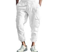 Pantalon Homme Doublé Polaire Cargo Straight Troué Flare Training Corduroy Devant 46 Parfait Grossesse Adapté Italienne Vent Vetement XL Brodé Blanche Survêtements Uni