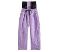 Pantalon Homme Hiver Coton Pantalon Jogging, Pants De Running Hommes l'hiver Doublé Polaire Coton Thermique Chaud avec Poches Taille Elastique Confortable Doux Décontracté Sportwear