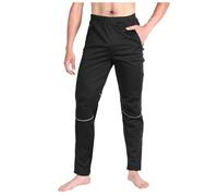 Pantalon Homme Hiver Coton Pantalons De Sport, Bas De Sport Homme l'hiver Doublé Polaire Coton Doux Et Confortable Thermique Chaud Respirant avec Poches Taille Elastique Casual