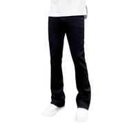 Pantalon Homme Jean Stretch Slim Cargo Jean Slim Fit Pantalon Amincissants Elegant Pantalons Coupe Droite Taille Haute Pantalons Confortable Solide Jeans Français Élégance Jeans Polyvalents