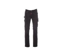 Pantalon homme multipoches - PAYPER WEAR - West - Coupe jeans à cinq poches - Noir 42