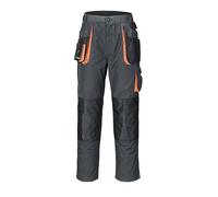 Pantalon homme taille 46 gris foncé/noir/orange TERRATREND