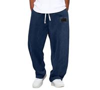 Pantalon Homme Velours Cotelé Grosse Cote Taille Elastique Baggy Pantalon Kirakuco De Travail Cordon Mode Casual Sweatpants Droite Coupe Ample Pantalons Japonais per Jogging avec Poche