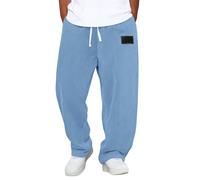 Pantalon Homme Velours Cotelé Grosse Cote Taille Elastique Baggy Pantalon Kirakuco De Travail Cordon Mode Casual Sweatpants Droite Coupe Ample Pantalons Japonais per Jogging avec Poche