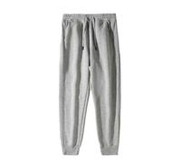 Pantalon Homme Velours Coton Pantalon De Jogging, Pantalons Homme l'hiver Doublé Polaire Coton Ample Thermique Chaud Confortable Doux avec Poches Taille Elastique Respirant Sportwear