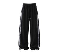 Pantalon Homme Vintage Retro,Pantalon Jogging DéContracté pour Homme avec Taille éLastique Doublure Polaire Douce IdéAl Au Quotidien Jambes FuseléEs Confortables Et Poches ZippéEs