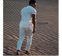 Pantalon hommes THEAD. JOEY PANT Blanc EU XL