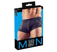 Pantalon Im Gekonnten Mélange de Matériaux En Opaque Et Transparent Amovible