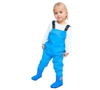Pantalon Imperméable Enfant de Pluie Réglable Combinaison Réutilisable Respirant Baggy Sport Boue Pantalons